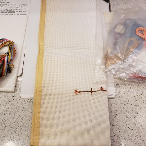 Design Works Cross Stitch Sew Mice Friends Vintage Cross Stitch Kitchen Fun - Picture 11 of 15